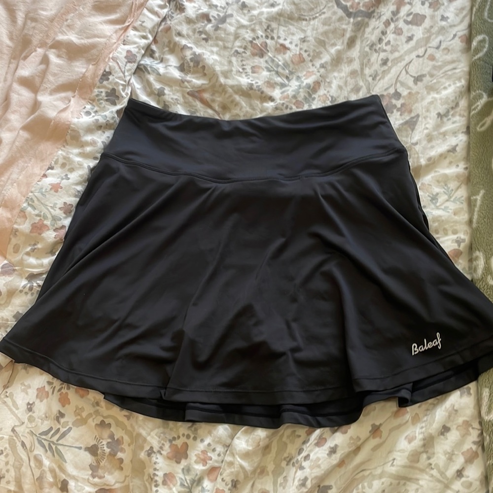 Black Tennis Skirt